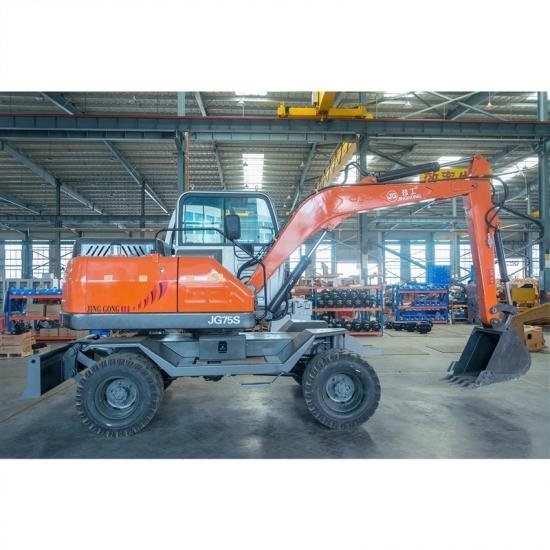 Wheeled excavators